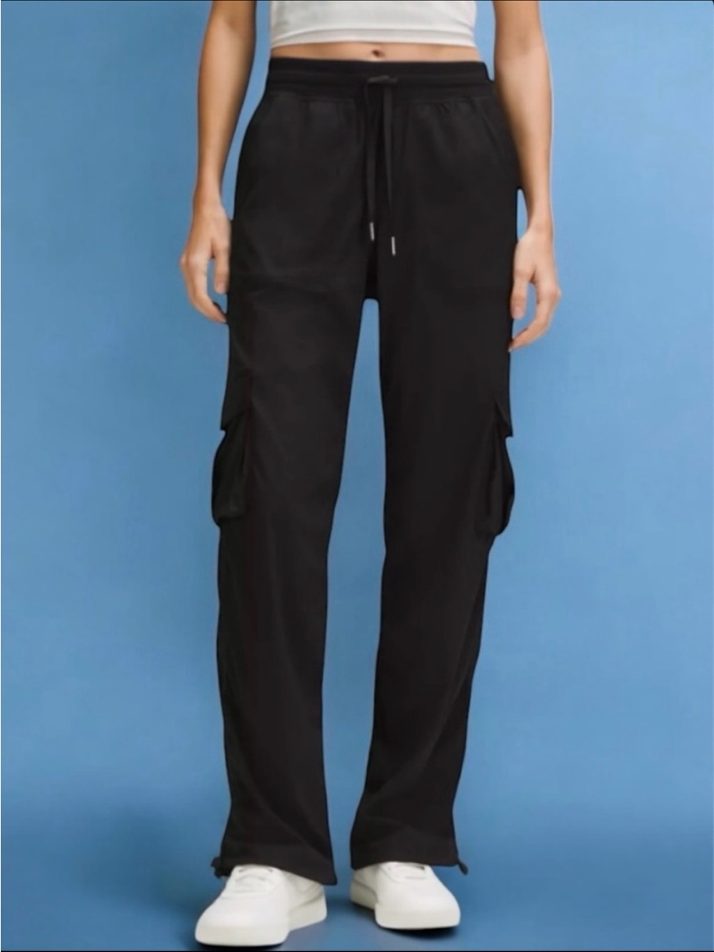 🍋Lululemon Dance Studio Relaxed-Fit Mid-Rise Cargo • BLACK • Small *Asia Fit